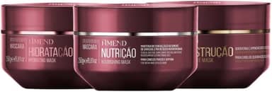 Kit Cronograma Capilar Amend Essencial 3x250g