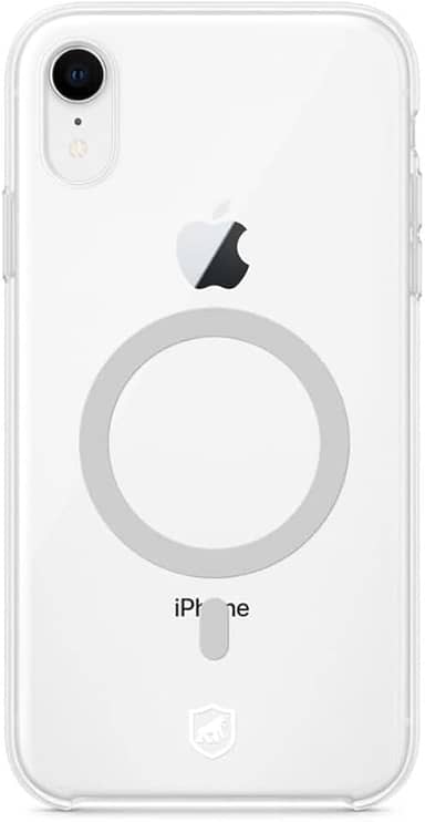 Gshield Capa Compatível com MagSafe para iPhone XR Case Magnética para Carregamento por Indução Capinha Antichoque, Anti Impacto - Transparente