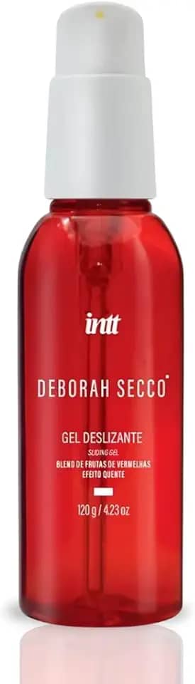 Gel Deslizante Deborah Secco 120g Efeito Quente com Ácido Hialurônico Aloe Vera D-Pantenol