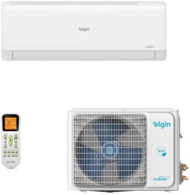 Ar-condicionado Split Inverter Ii 12000 Btus Elgin Eco com Wi-fi Integrado High Wall Só Frio 45hjfi12c2wb/45hjfe12c2cb 220v