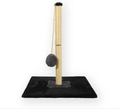 Arranhador Poste Gatos Brinquedo Grande Com Sisal Cinza