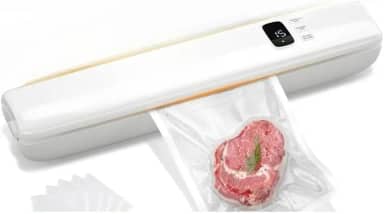 Seladora a Vácuo Digital 220V - Embaladora Doméstica e Comercial, Selagem Segura para Alimentos/Produtos, Prática e Eficiiente, Ideal para Casa, Loja e Pequenos Negócios