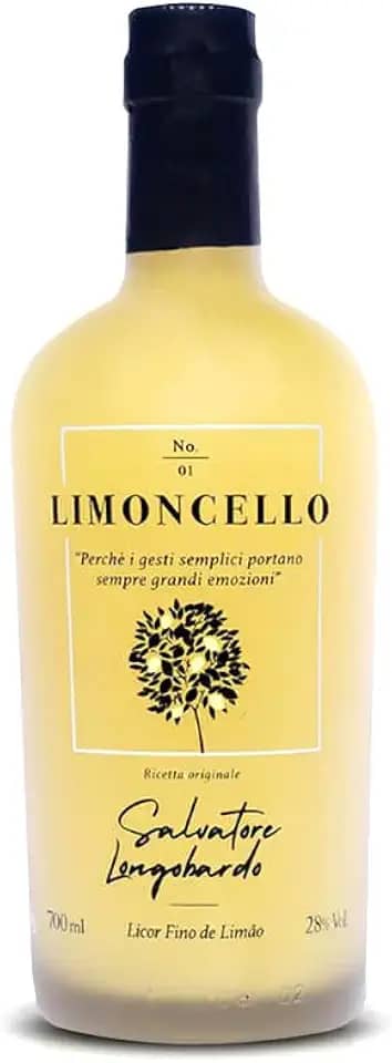 Salvatore Longobardo Limoncello Sabor Limão Siciliano 700 Ml