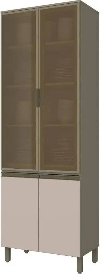 Cristaleira 4 Portas 715 Cm Connect Henn