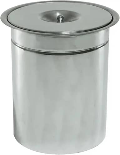 Lixeira Pia Cozinha Embutir Aço Inox 5 Litros