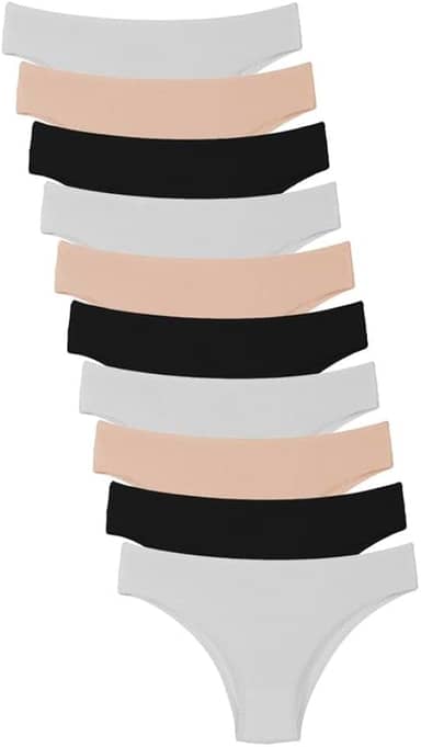 Kit 10 Calcinhas Algodão Tanga Sortida Conforto A10