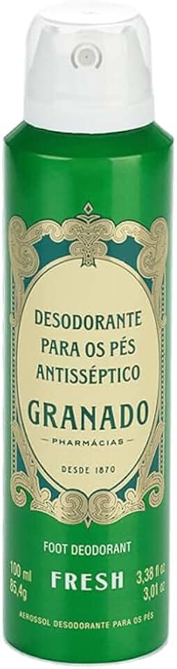 Granado Desodorante Aerossol Para Pés, Fresh Verde, 100ml