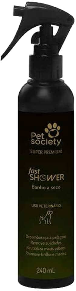 Pet Society Banho até Seco Super Premium 240ml P.S Care para Cães