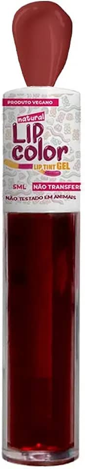 Lip Tint Batom Tinta Natural Lip Color Gel Top Beauty Cor 05, Top Beauty