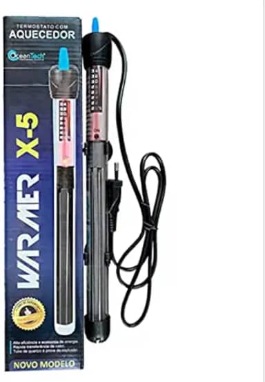 Termostato Aquecedor Oceantech 200w Aquário Até 200L (220v)