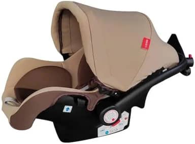 Bebê Conforto Premium 0-13KG - Design Seguro e Confortável - Marrom - Club Baby
