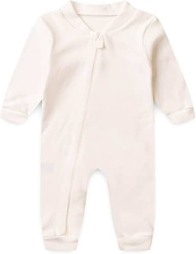 Macacão De Bebê Minimalista Com Zíper Rn/p/m/g/1