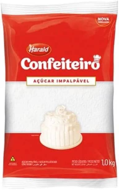 Açúcar de Confeiteiro 1,01kg - Harald