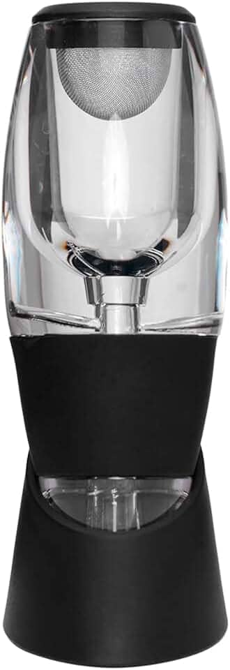 Aerador de Vinho Portátil Mimo Style Transparente/Preto