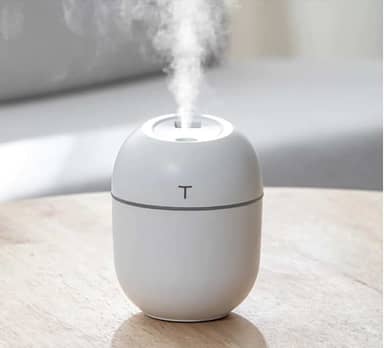 Mini Umidificador De Ar Portátil Purificador - Usb - Lâmpada