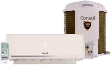 Ar Condicionado Split Inverter Consul Hi Wall 12000 Btus Frio Cbk12ebbna - 220v