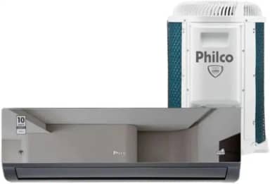 Ar Condicionado Split Inverter Philco Espelhado 24000 Btus Quente e Frio Pac24000iqfm15e 220v