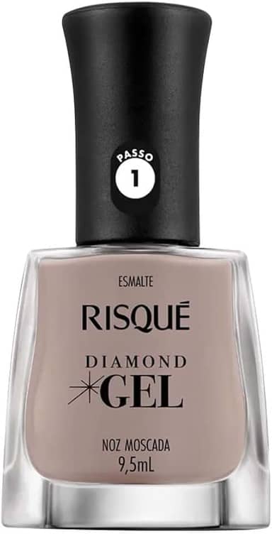 Risqué Esmalte Diamond Gel Noz Moscasda Cremoso 9 5 Ml