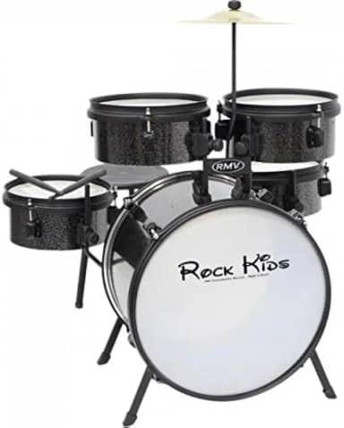 Bateria Infantil ROCK KIDS Prata RMV