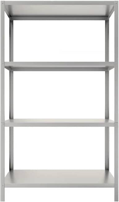 Estante Para Câmara Fria Aço Inox 4 Planos Lisos Promo24h