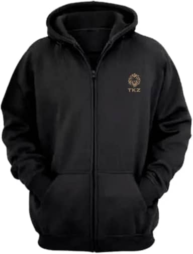 Moletom Agasalho Unissex Aberto Capuz e Ziper