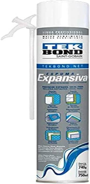 Espuma Expansiva de PU 740 gramas -Uso Profissional