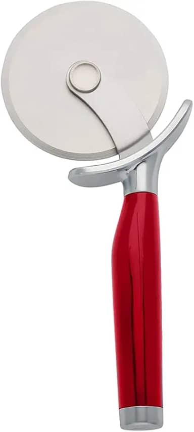 KitchenAid Cortador de pizza clássico, 22,86 cm, vermelho