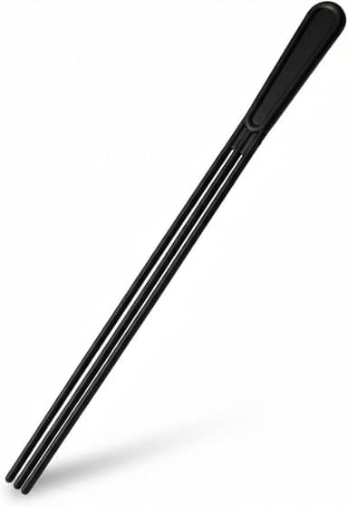 Zaidan’s Baqueta Tripla para Tamborim 3 Hastes – Nylon resistente, 37 cm, 25 g – Para samba, ensaios e shows Percussão – Cores: vermelho, azul, preto, verde (Preto)