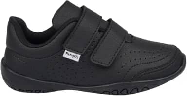 Tênis Infantil Escolar Pampili Honey Velcro Duplo Preto