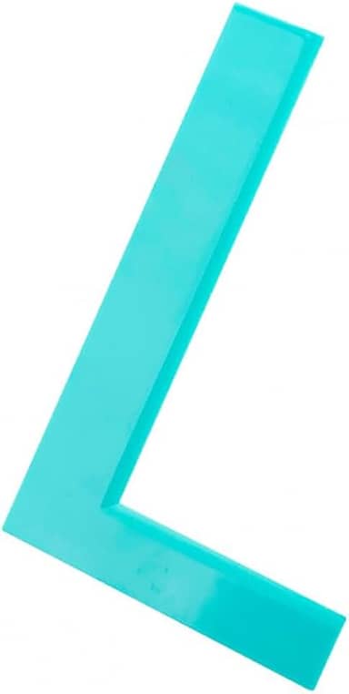 Espátula De Bolo Plástico Para Alisar E Decorar Silver Chef L 90 Graus