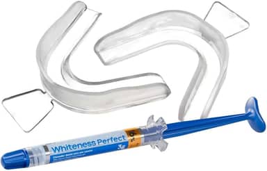 Kit 1 Clareador Dental Moldeira Whiteness Perfect 16% Fgm