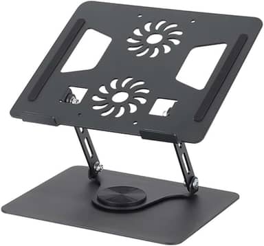Suporte Ajustável para Notebook e Tablet, Base Ergonômica em Alumínio, Compatível com 10-17 Polegadas