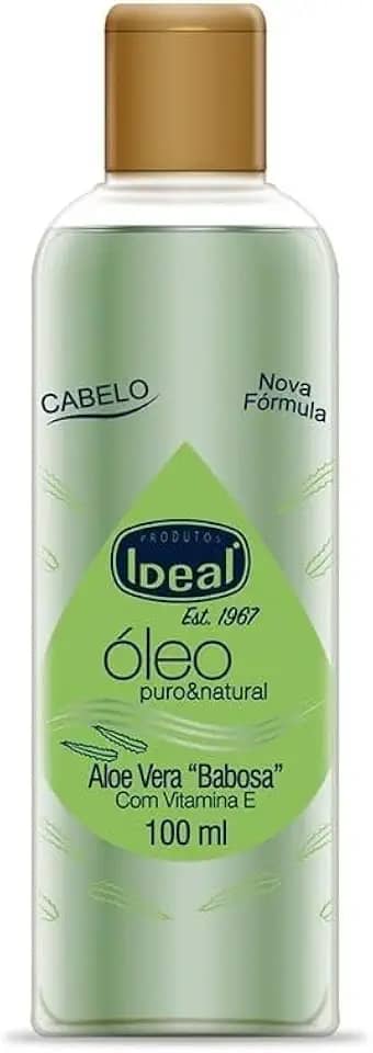 Óleo Cabelo Vegetal Babosa 100Ml -Ideal