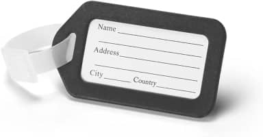 Kit Com 4 Tag De Mala Premium Identificador De Bagagem