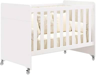 Berço Americano Evolution Multifuncional 4 em 1 Branco Fosco - Reller