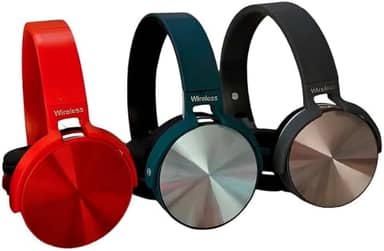 Headset Bluetooth 5.0 Over-Ear, Fone de Ouvido Sem Fio com Microfone, Design Ergonômico, 6h de Autonomia, Conexões Múltiplas, para Música, Games e Home Office