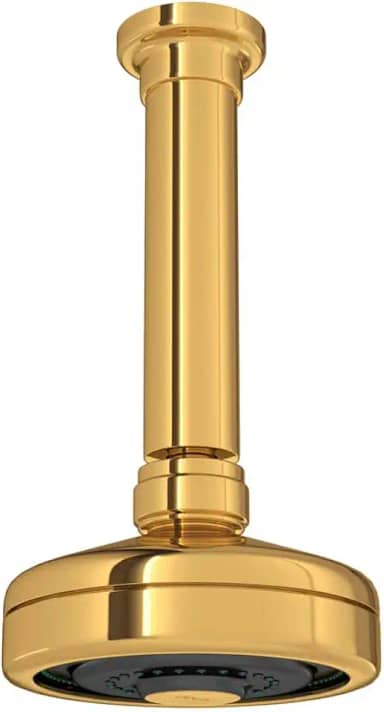 Chuveiro com tubo de teto AcquaPlus, Gold, Deca, 1990.GL.TET