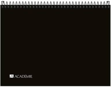 Tilibra - Caderno Sketchbook Espiral Capa Plástica A4 Académie Sense 150 G 50 Folhas