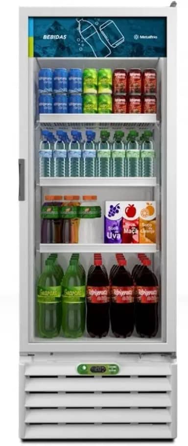 Refrigerador Expositor Vertical Metalfrio 403 Litros Vb40al 110v