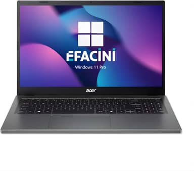 Notebook Acer AG 15 Intel Core i3 13th 32GB SSD 256GB 15,3” Windows 11 Pro WUXGA