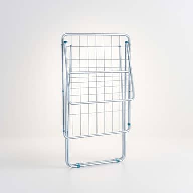 Varal Maxi Gigante Branco de Aço com Abas de Chão Mor Para Secagem de Roupas - Ideal para Familias e Muitas Roupas