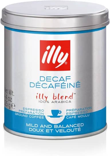 Illy Café Torrado e Moído Descafeínado 125 g