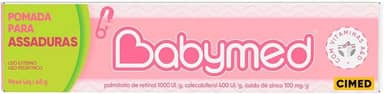 Babymed Menina Pomada Para Prevenção De Assaduras 45g