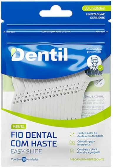 Dentil Pro Fio Dental Com Haste 30 Unidades