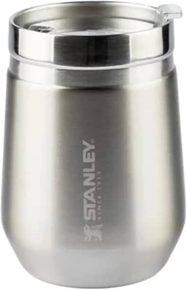 Stanley - Copo Térmico Everyday, 296ml, para Bebidas Quentes e Frias com Tampa, Stainless Steel