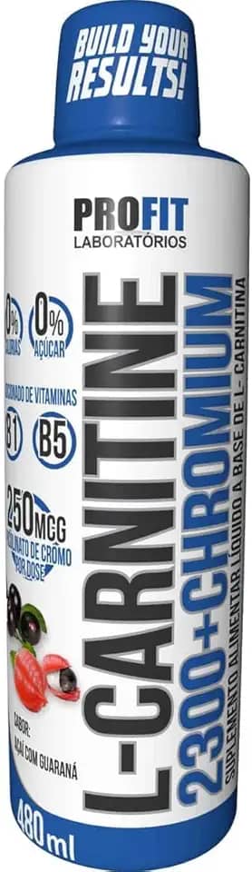 Profit L-Carnitine 2300 E Chromium Açaí Com Guaraná 480Ml