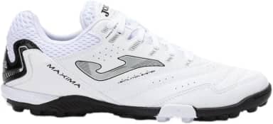 Chuteira de Society Joma Maxima Branco e Prata