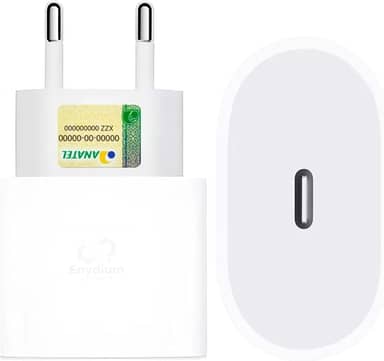 Fonte Carregador Turbo 25W USB-C Tipo C Rápido e Eficiente Carregador Fonte Homologada