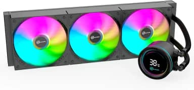 Water Cooler Gamer Kalkan Alpha 360 ARGB com display Preto KLK00048