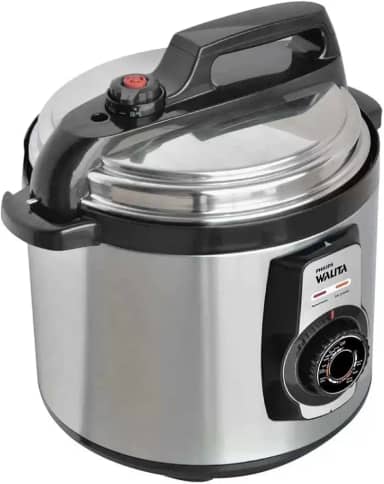 Philips Panela de Pressão Elétrica Walita Daily, 127V, 5 litros, Metal, Acessórios com design especial (RI3103/76)